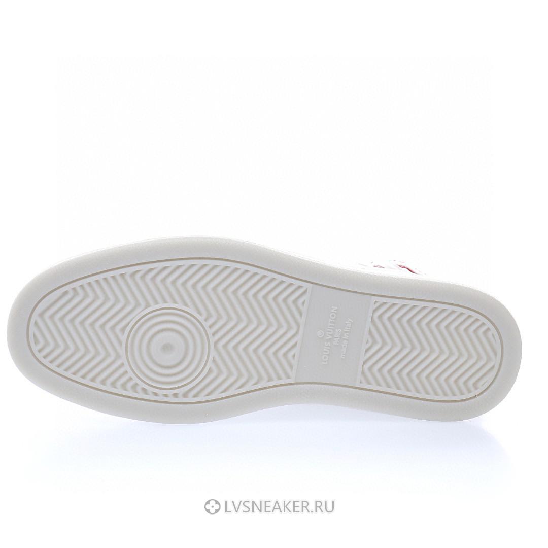 Louis Vuitton LV Rivoli Ankle High Boot "White Monogram" 1A8K2D Sneakers
