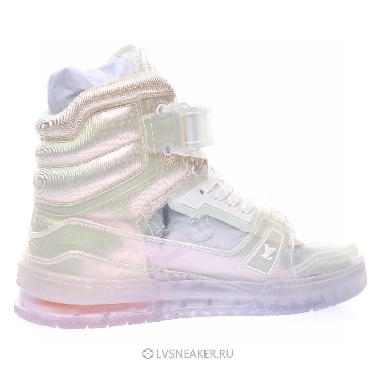 Louis Vuitton LV Trainer High Boot "Transparent White" 1A5YJ7 Sneakers