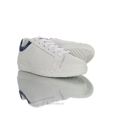 Louis Vuitton LV Luxembourg "White with Blue Denim Monogram Top" 1A45TA Sneakers