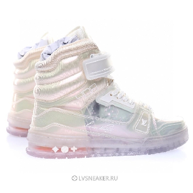 Louis Vuitton LV Trainer High Boot "Transparent White" 1A5YJ7 Sneakers