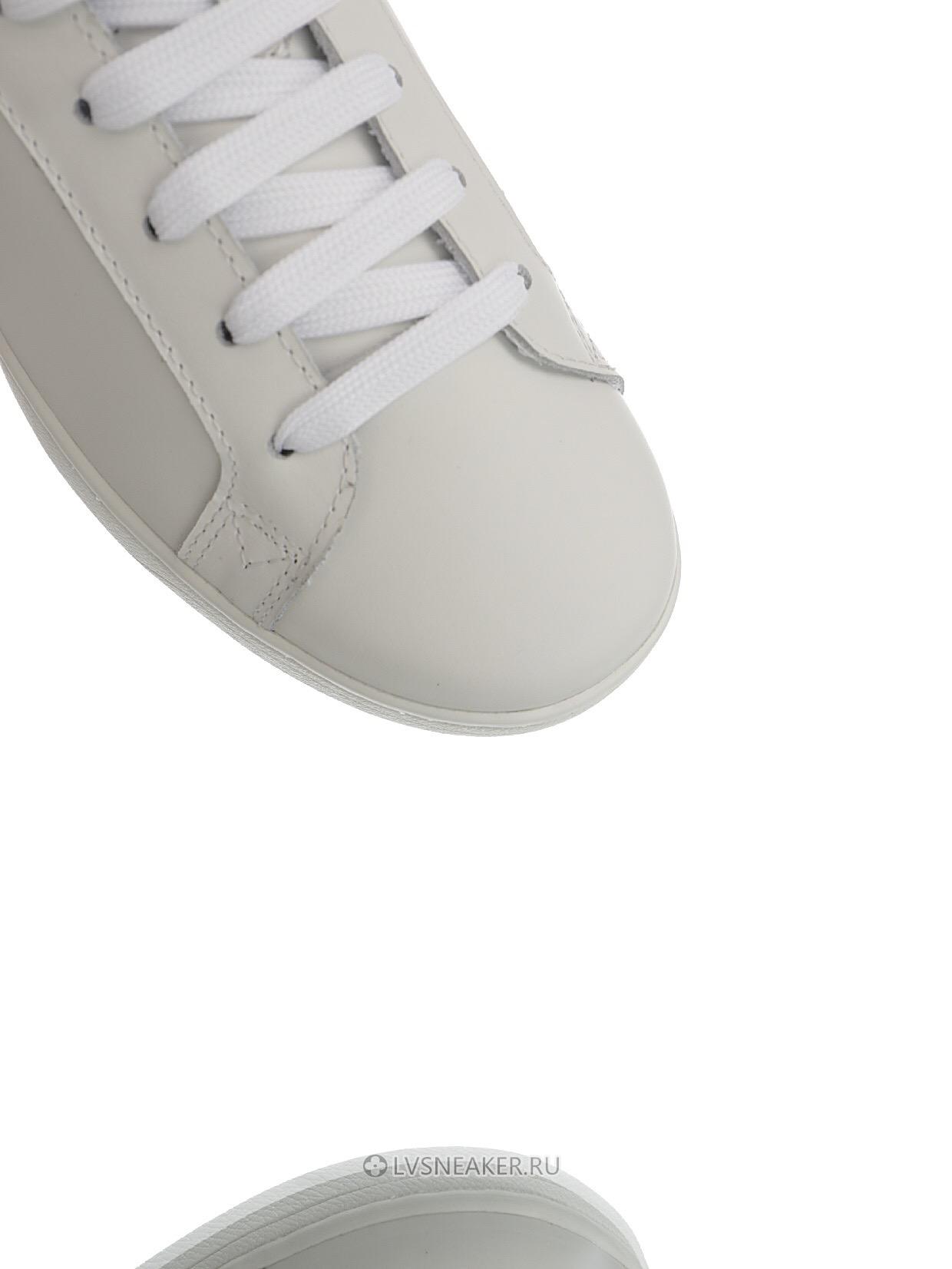 Louis Vuitton LV Luxembourg "White with Blue Denim Monogram Top" 1A45TA Sneakers