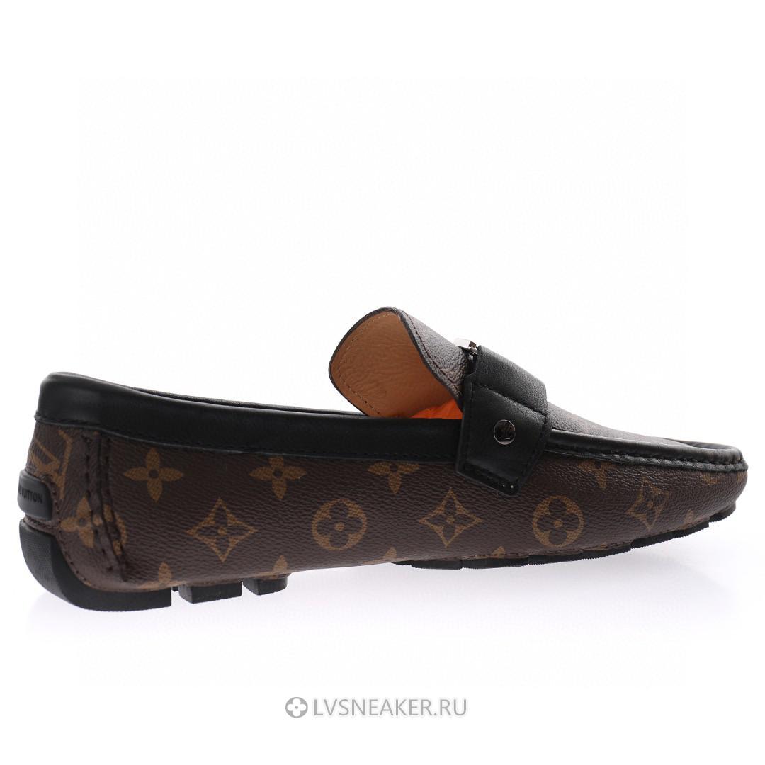 Louis Vuitton LV Loafers "Brown Monogram with Black" 1ABF7Z-2