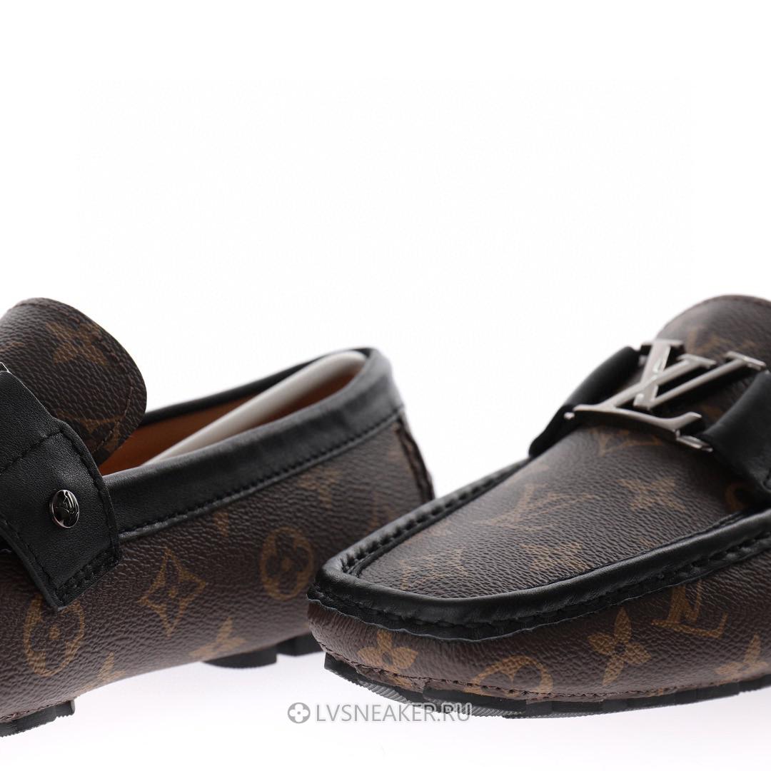 Louis Vuitton LV Loafers "Brown Monogram with Black" 1ABF7Z-2
