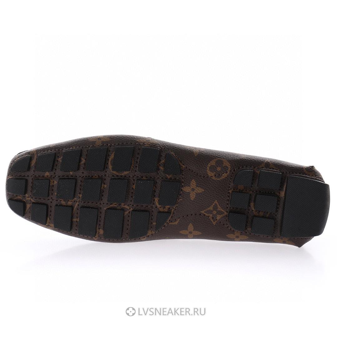 Louis Vuitton LV Loafers "Brown Monogram with Black" 1ABF7Z-2
