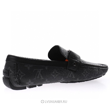 Louis Vuitton LV Hockenheim Loafers "Black Grey" 1A4OIF-2
