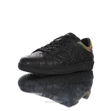 Louis Vuitton LV Luxembourg "Monogram Black Iridescent" 1A7S7B Sneakers
