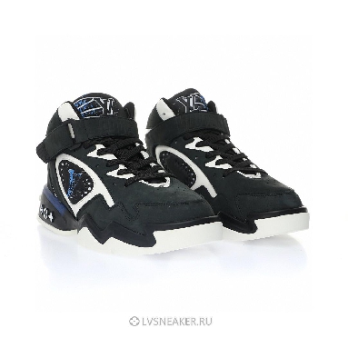 Louis Vuitton LV Trainer 2 "Black Blue" 1AAHC4 Sneakers