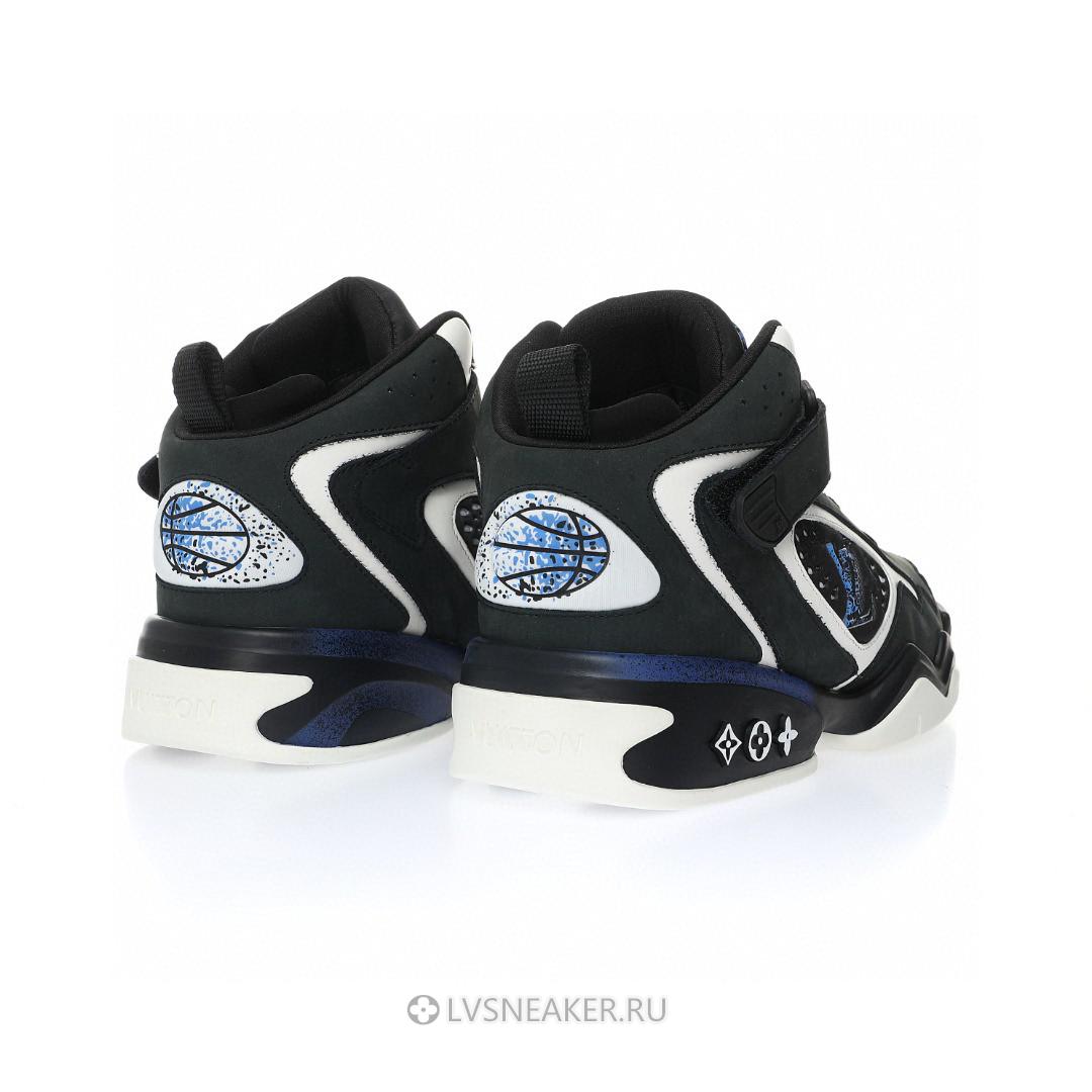 Louis Vuitton LV Trainer 2 "Black Blue" 1AAHC4 Sneakers