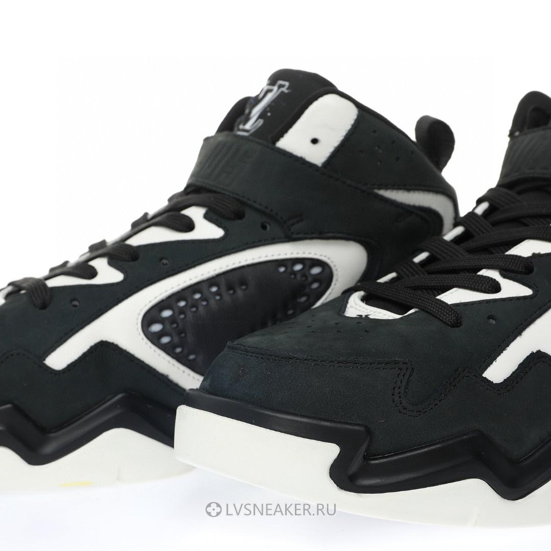Louis Vuitton LV Trainer 2 "Black Blue" 1AAHC4 Sneakers