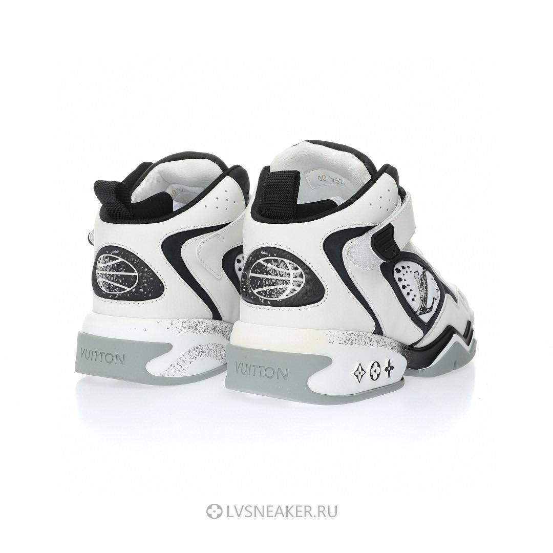Louis Vuitton LV Trainer 2 "White Black Grey" 1AAH95 Sneakers