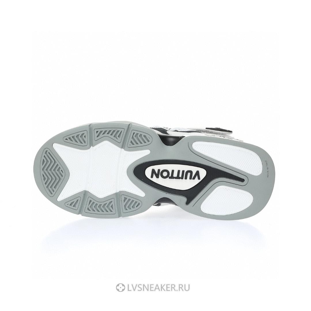 Louis Vuitton LV Trainer 2 "White Black Grey" 1AAH95 Sneakers