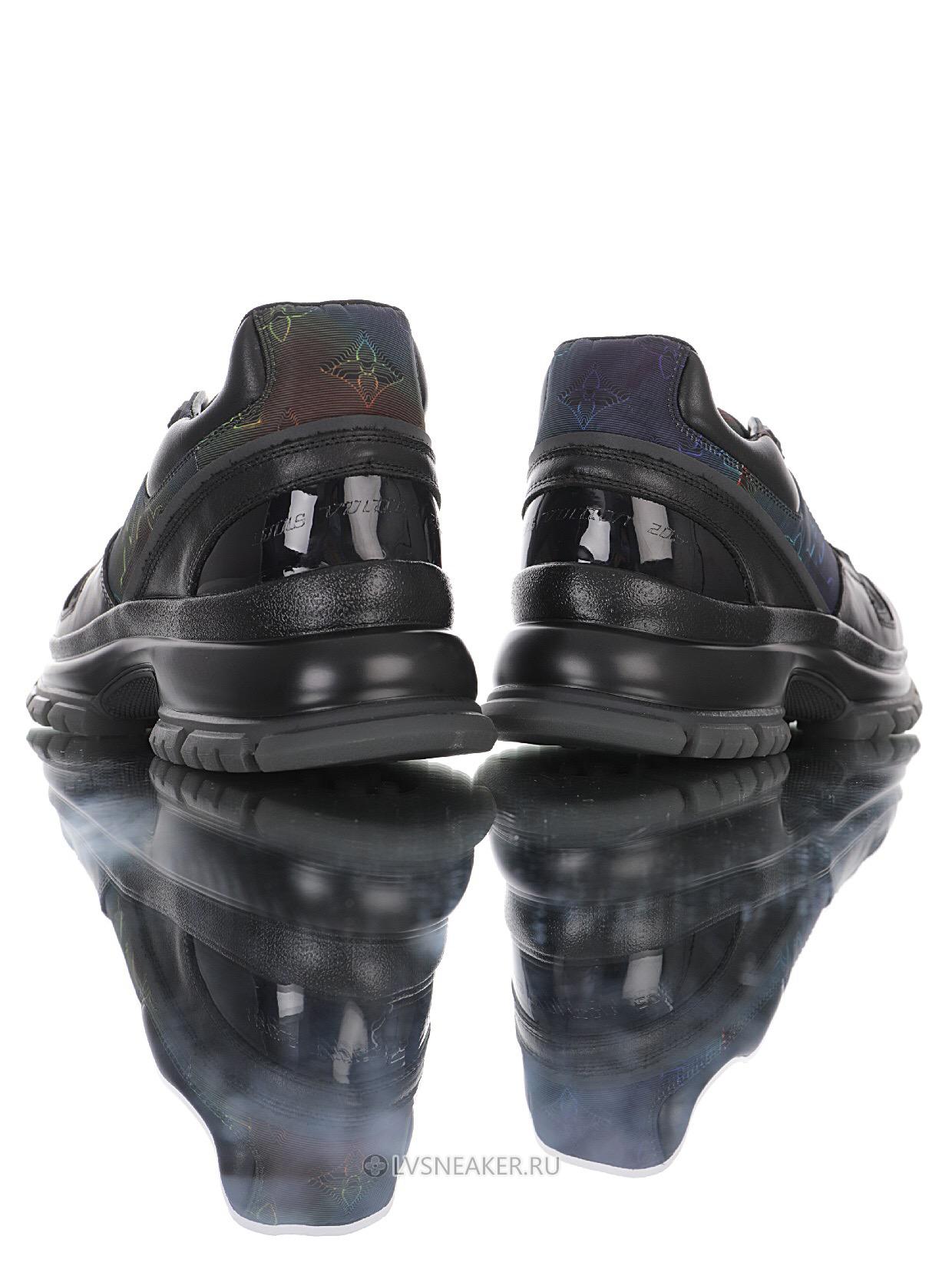 Louis Vuitton LV 2054 Trail "Black Iridescent" 1A7QQZ Sneakers
