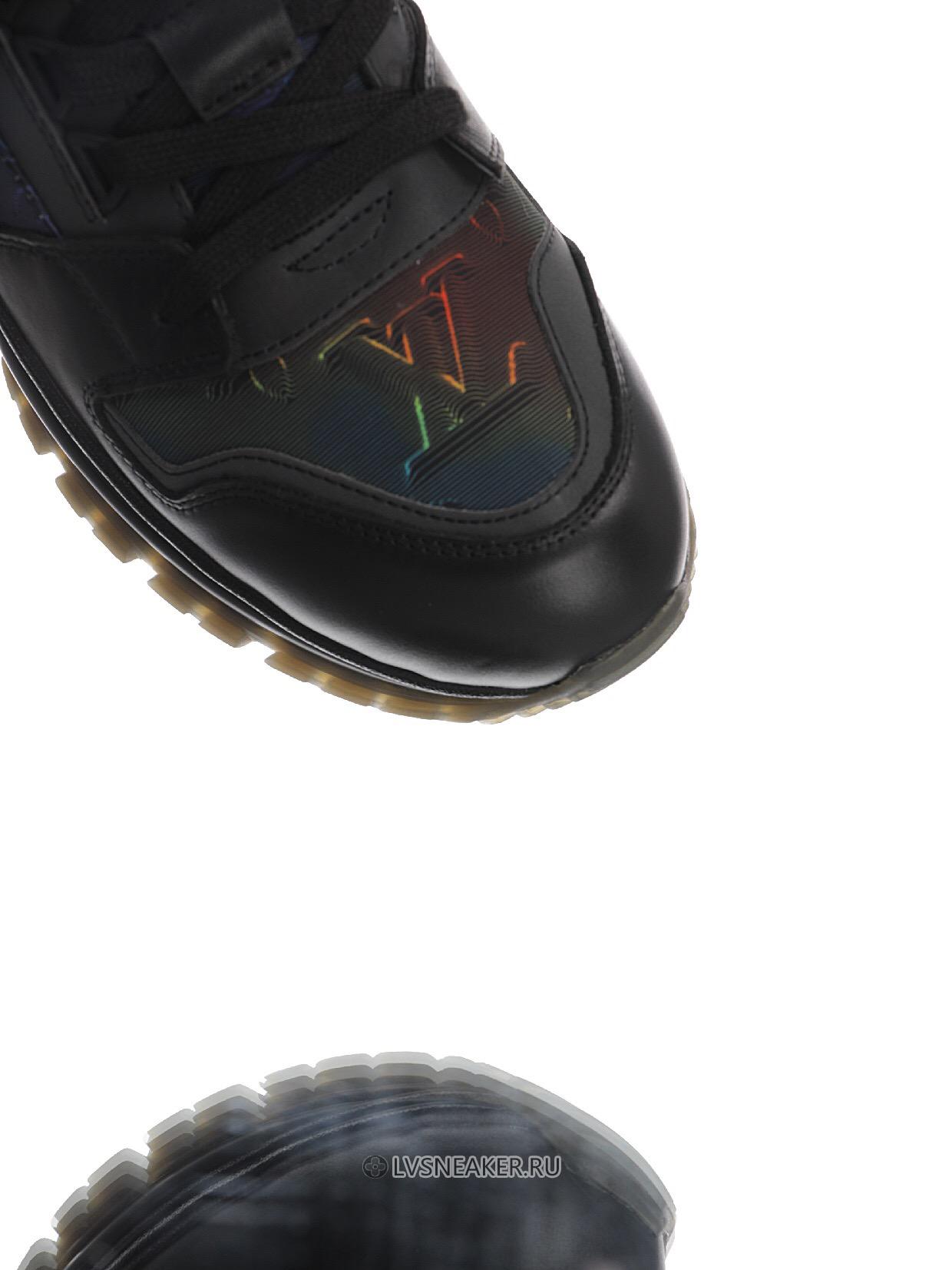 Louis Vuitton LV 2054 Trail "Black Iridescent" 1A7QQZ Sneakers