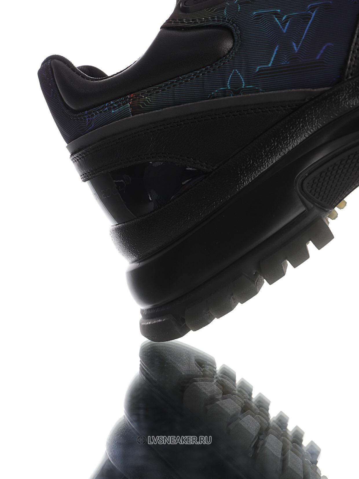 Louis Vuitton LV 2054 Trail "Black Iridescent" 1A7QQZ Sneakers