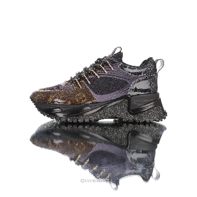 Louis Vuitton LV Run Away Pulse "Black with Monogram Tip" 1A5SX0 Sneakers