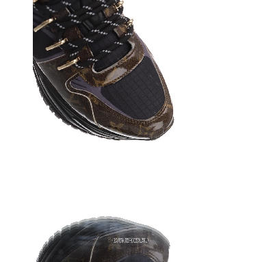 Louis Vuitton LV Run Away Pulse "Black with Monogram Tip" 1A5SX0 Sneakers