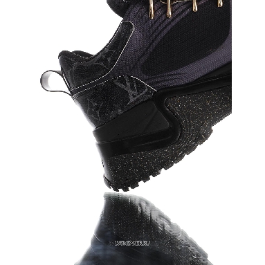 Louis Vuitton LV Run Away Pulse "Black with Monogram Tip" 1A5SX0 Sneakers