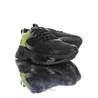 Louis Vuitton LV Run Away Pulse "Black Green" 1A5SX0-2 Sneakers