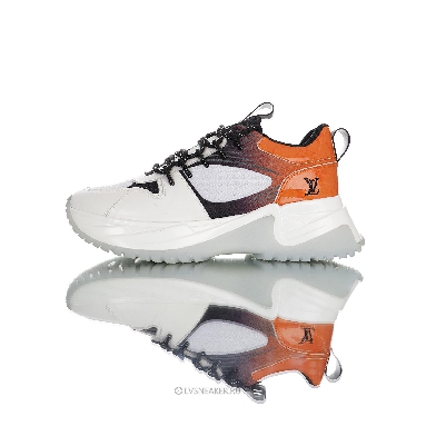Louis Vuitton LV Run Away Pulse "White Orange" 1A5YSV-2 Sneakers