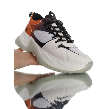Louis Vuitton LV Run Away Pulse "White Orange" 1A5YSV-2 Sneakers