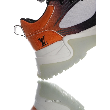 Louis Vuitton LV Run Away Pulse "White Orange" 1A5YSV-2 Sneakers