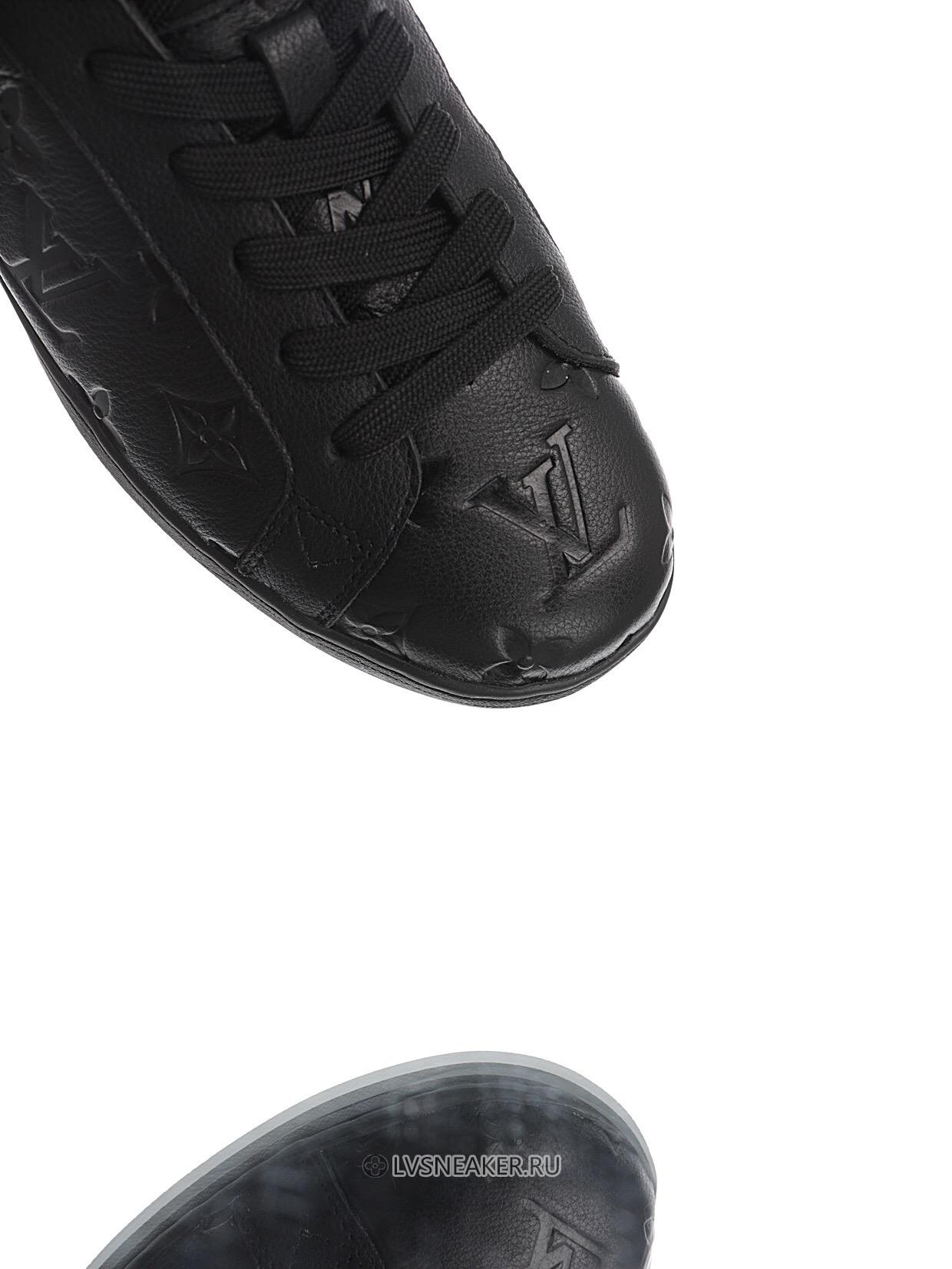 Louis Vuitton LV Luxembourg "Monogram Black Iridescent" 1A7S7B Sneakers