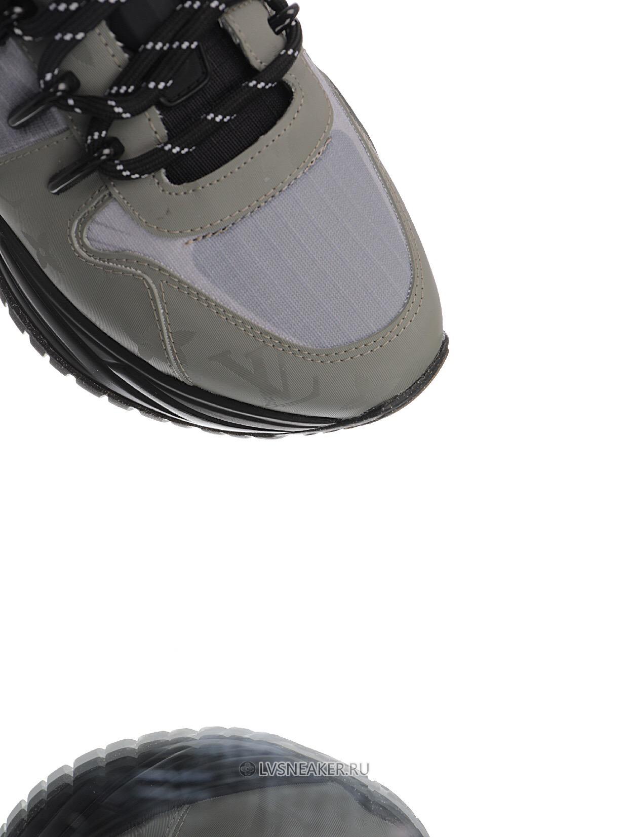 Louis Vuitton LV Run Away Pulse "Black Grey" 1A4UF3-2 Sneakers