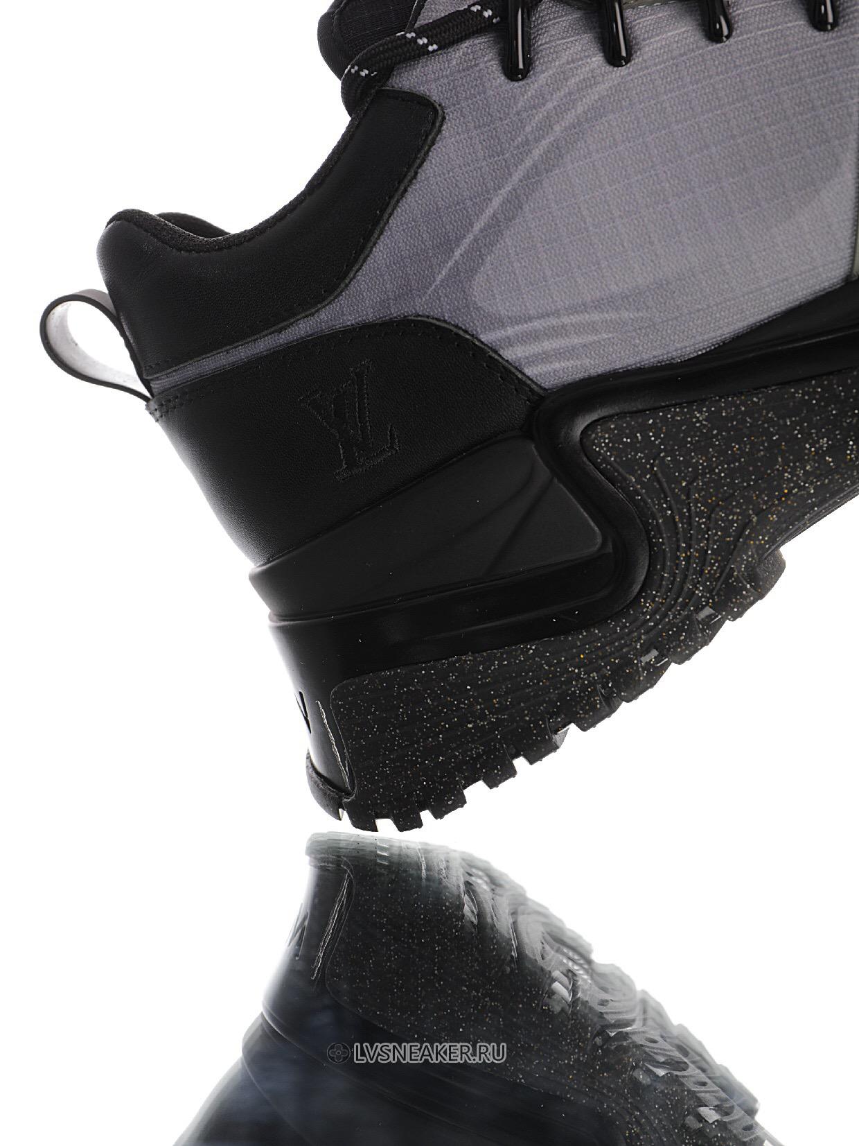 Louis Vuitton LV Run Away Pulse "Black Grey" 1A4UF3-2 Sneakers