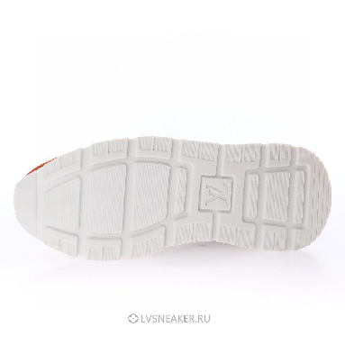 Louis Vuitton LV Run Away "Brown Orange Monogram" 1A8JLN Sneakers