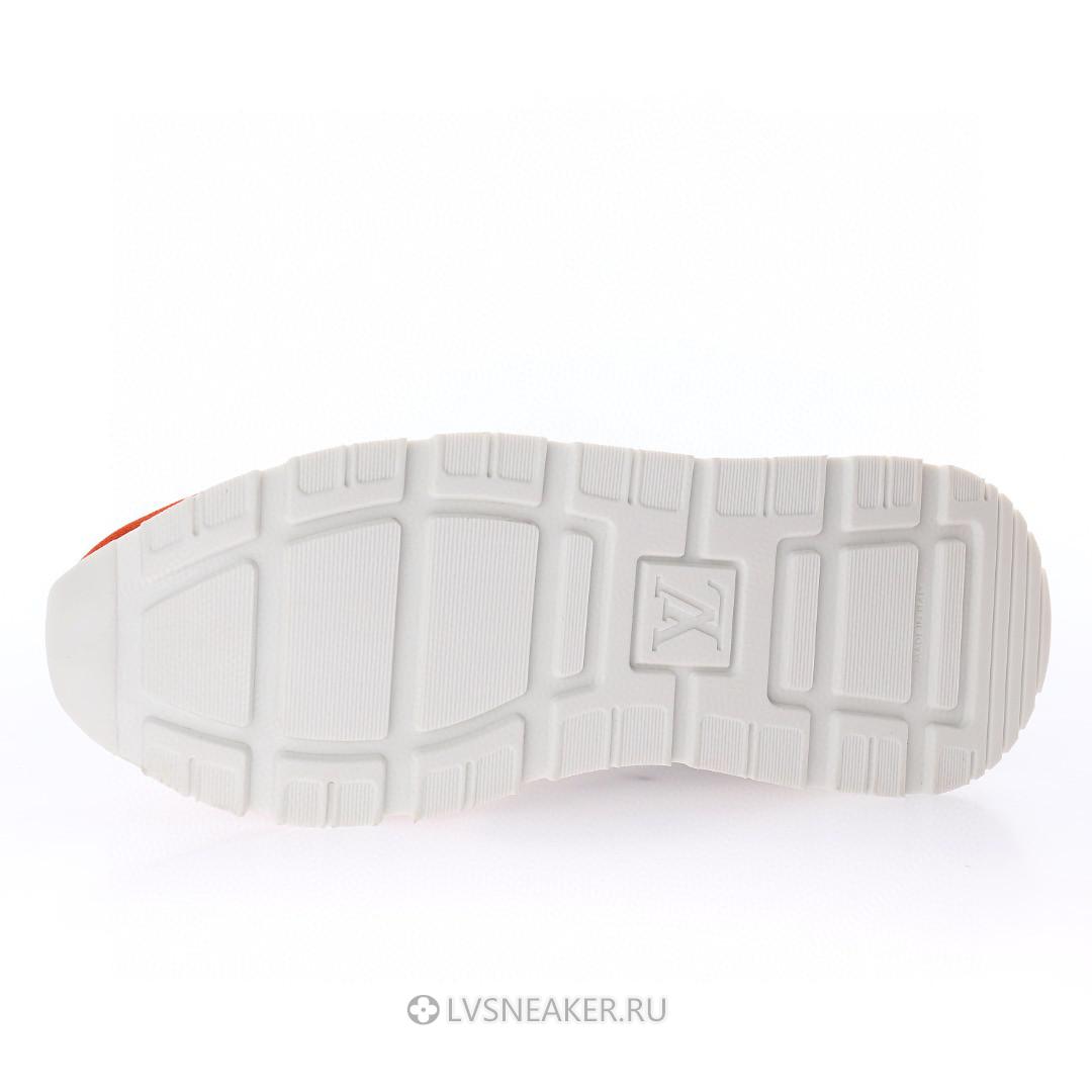 Louis Vuitton LV Run Away "Brown Orange Monogram" 1A8JLN Sneakers
