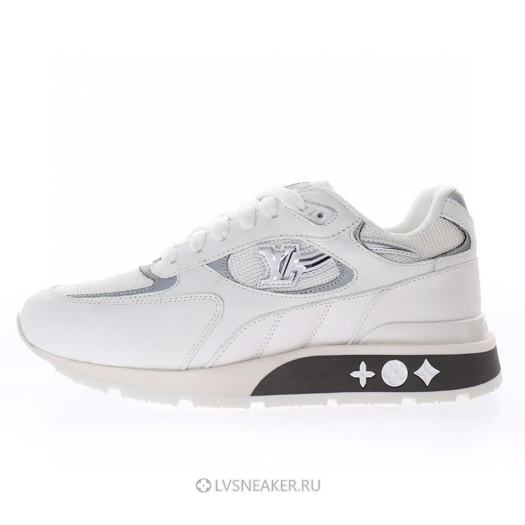 Louis Vuitton LV Run Away "White Grey" 1A8KI4 Sneakers