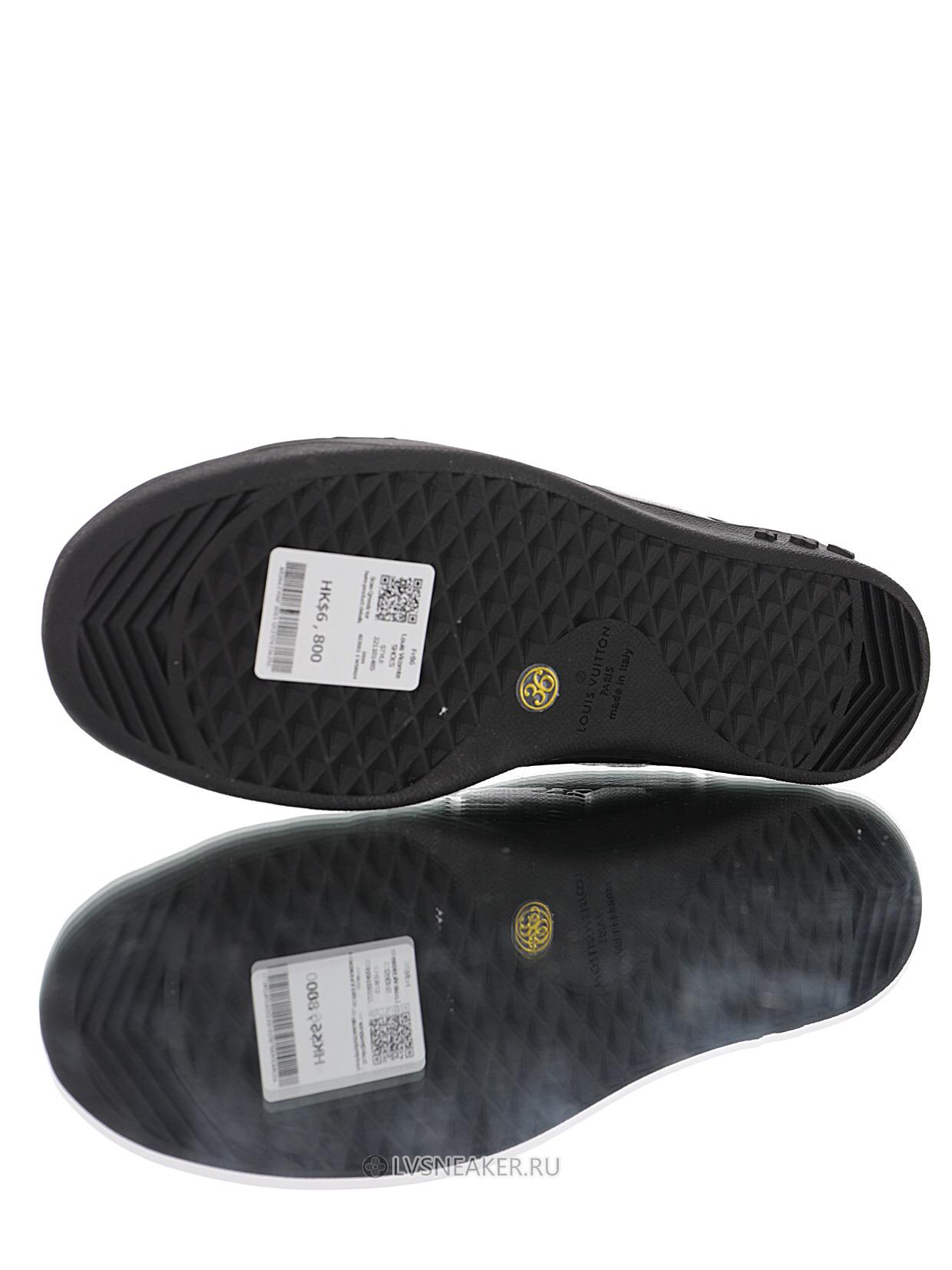 Louis Vuitton LV Luxembourg "Monogram Black Iridescent" 1A7S7B Sneakers