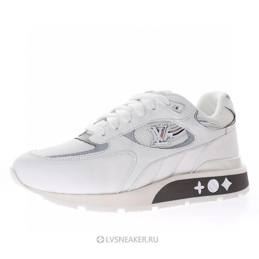 Louis Vuitton LV Run Away "White Grey" 1A8KI4 Sneakers