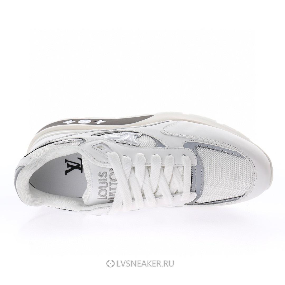 Louis Vuitton LV Run Away "White Grey" 1A8KI4 Sneakers