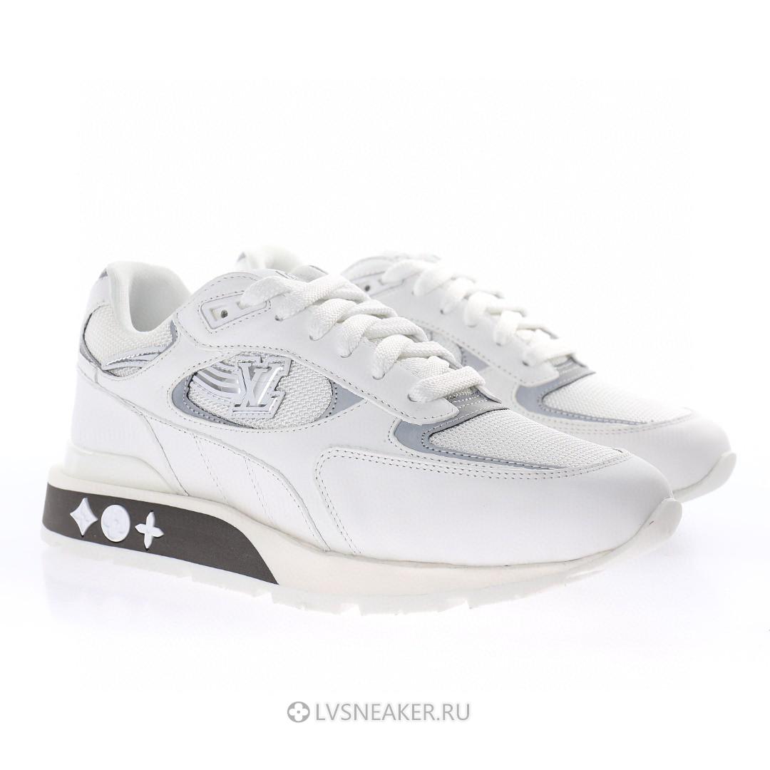 Louis Vuitton LV Run Away "White Grey" 1A8KI4 Sneakers