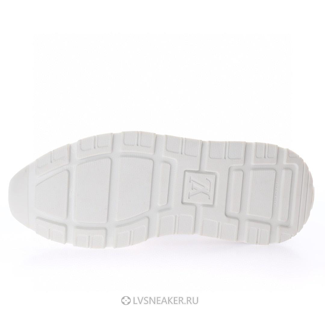Louis Vuitton LV Run Away "White Grey" 1A8KI4 Sneakers