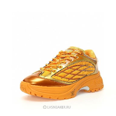 Louis Vuitton LV Discovery Lace Up "Gold Yellow" 1ABZ2W-2 Sneakers