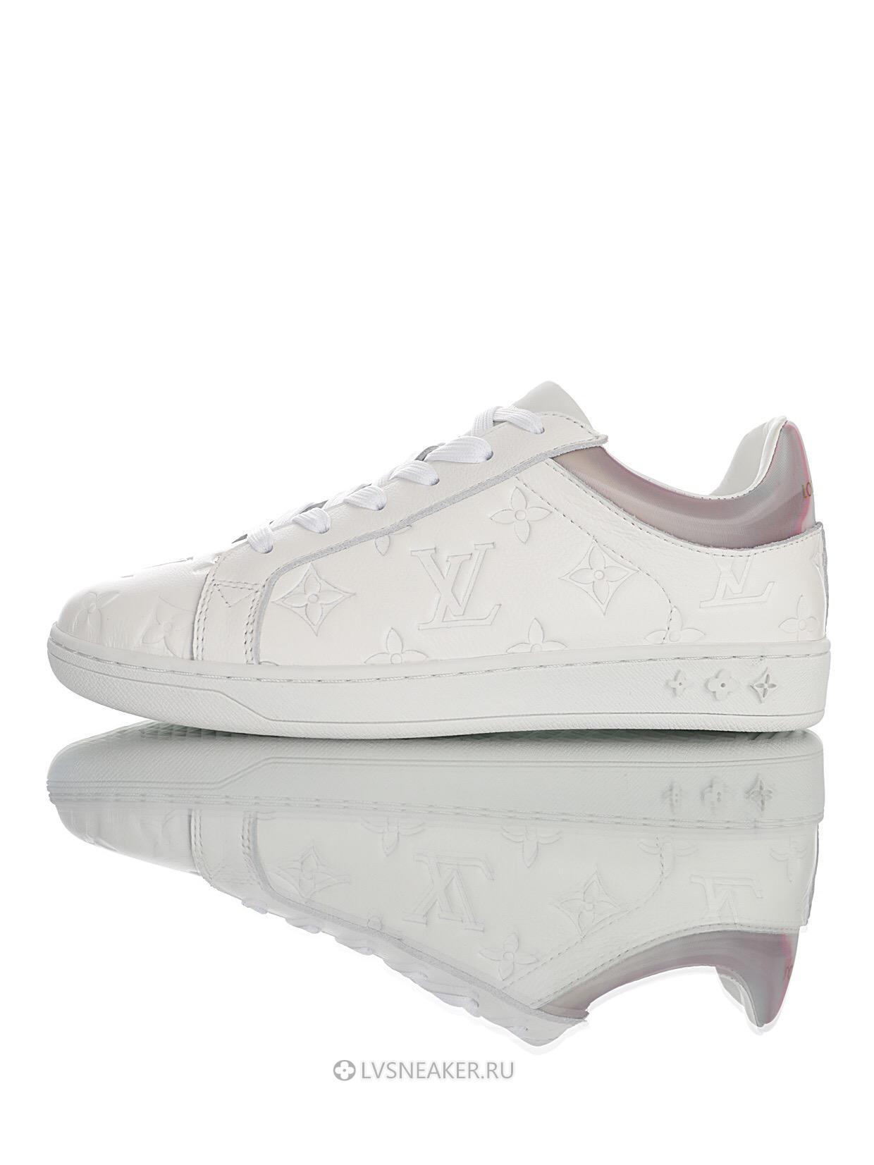 Louis Vuitton LV Luxembourg "Monogram White Iridescent" 1A7S7Q Sneakers
