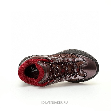 Louis Vuitton LV Discovery Lace Up "Brown Purple Red" 1ABZ2W-3 Sneakers