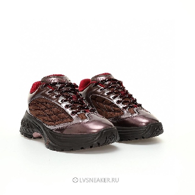 Louis Vuitton LV Discovery Lace Up "Brown Purple Red" 1ABZ2W-3 Sneakers