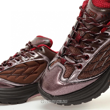 Louis Vuitton LV Discovery Lace Up "Brown Purple Red" 1ABZ2W-3 Sneakers