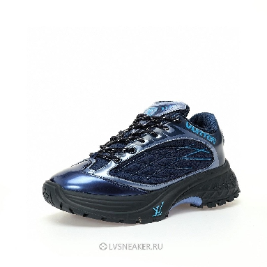 Louis Vuitton LV Discovery Lace Up "Blue Black" 1ACEBV-2 Sneakers