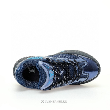 Louis Vuitton LV Discovery Lace Up "Blue Black" 1ACEBV-2 Sneakers