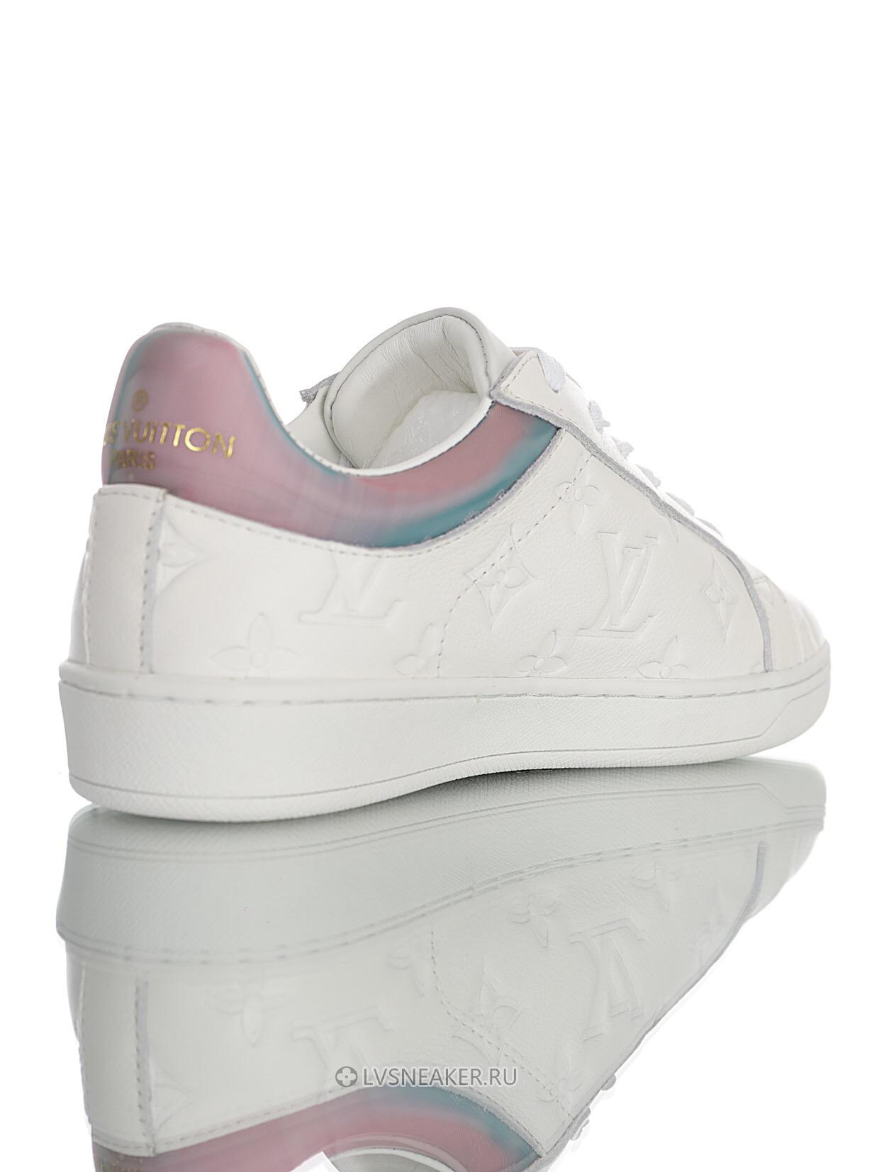 Louis Vuitton LV Luxembourg "Monogram White Iridescent" 1A7S7Q Sneakers