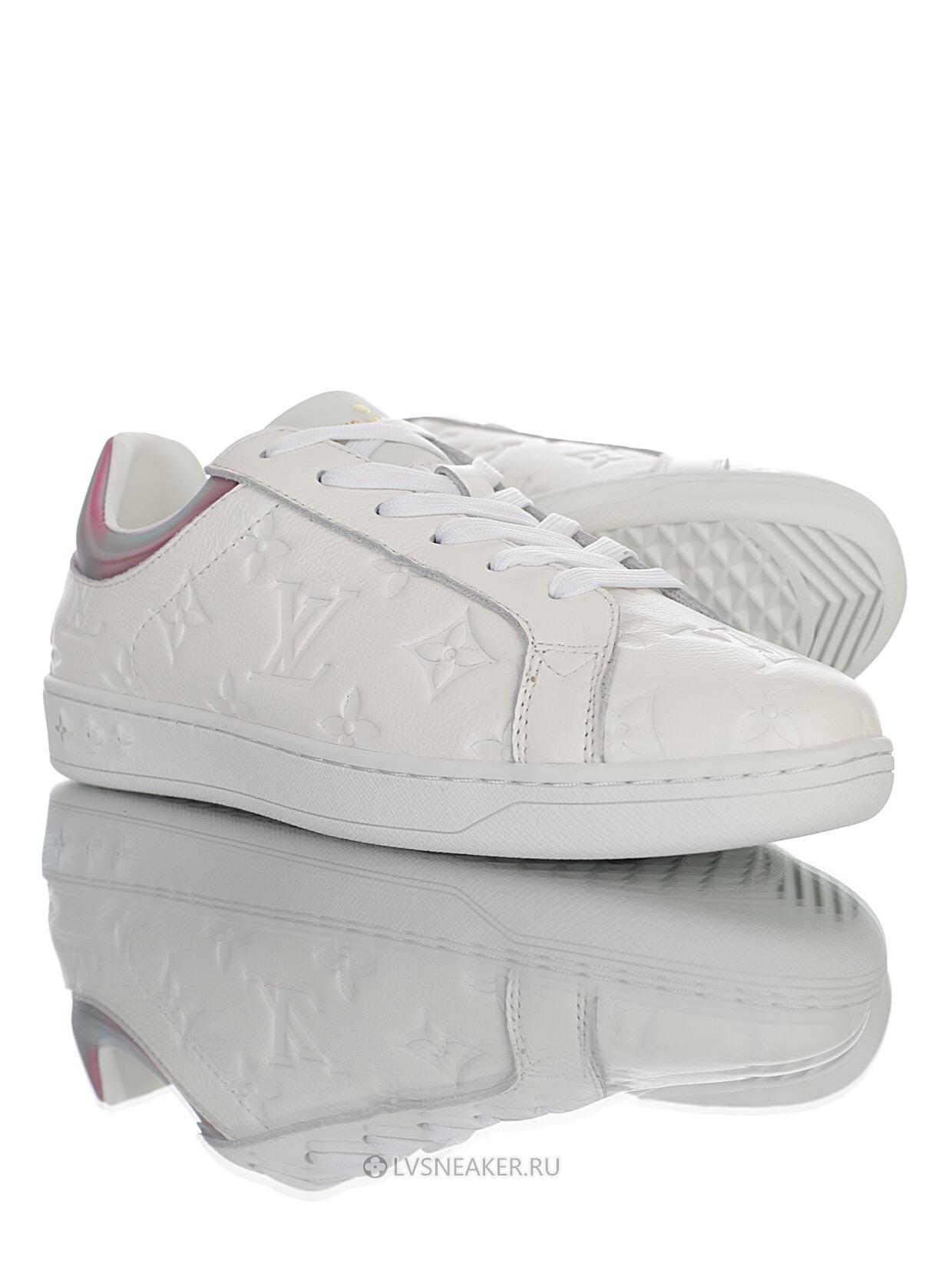 Louis Vuitton LV Luxembourg "Monogram White Iridescent" 1A7S7Q Sneakers