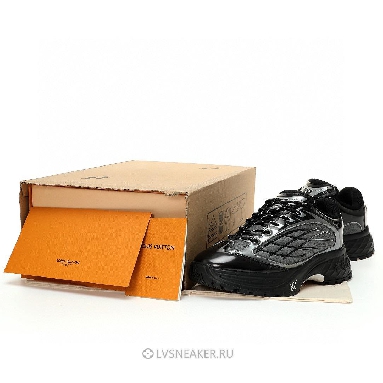 Louis Vuitton LV Discovery Lace Up "Black Grey" 1ABZ2W Sneakers