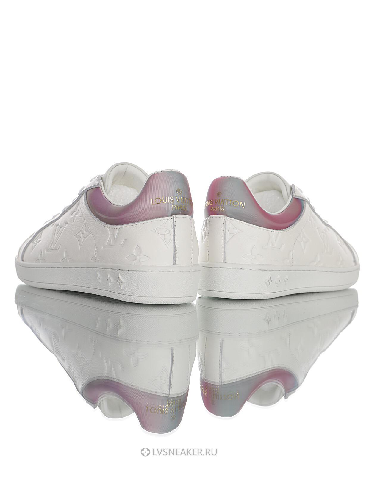 Louis Vuitton LV Luxembourg "Monogram White Iridescent" 1A7S7Q Sneakers