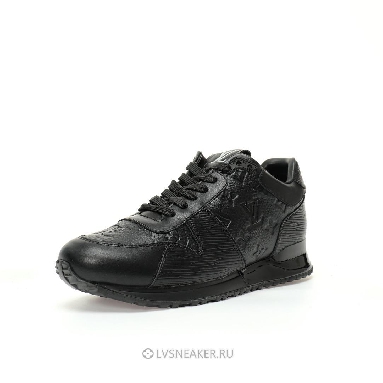 Louis Vuitton LV Run Away "Monogram Embossed Black" 1A9ZKQ Sneakers