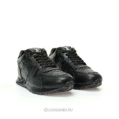 Louis Vuitton LV Run Away "Monogram Embossed Black" 1A9ZKQ Sneakers