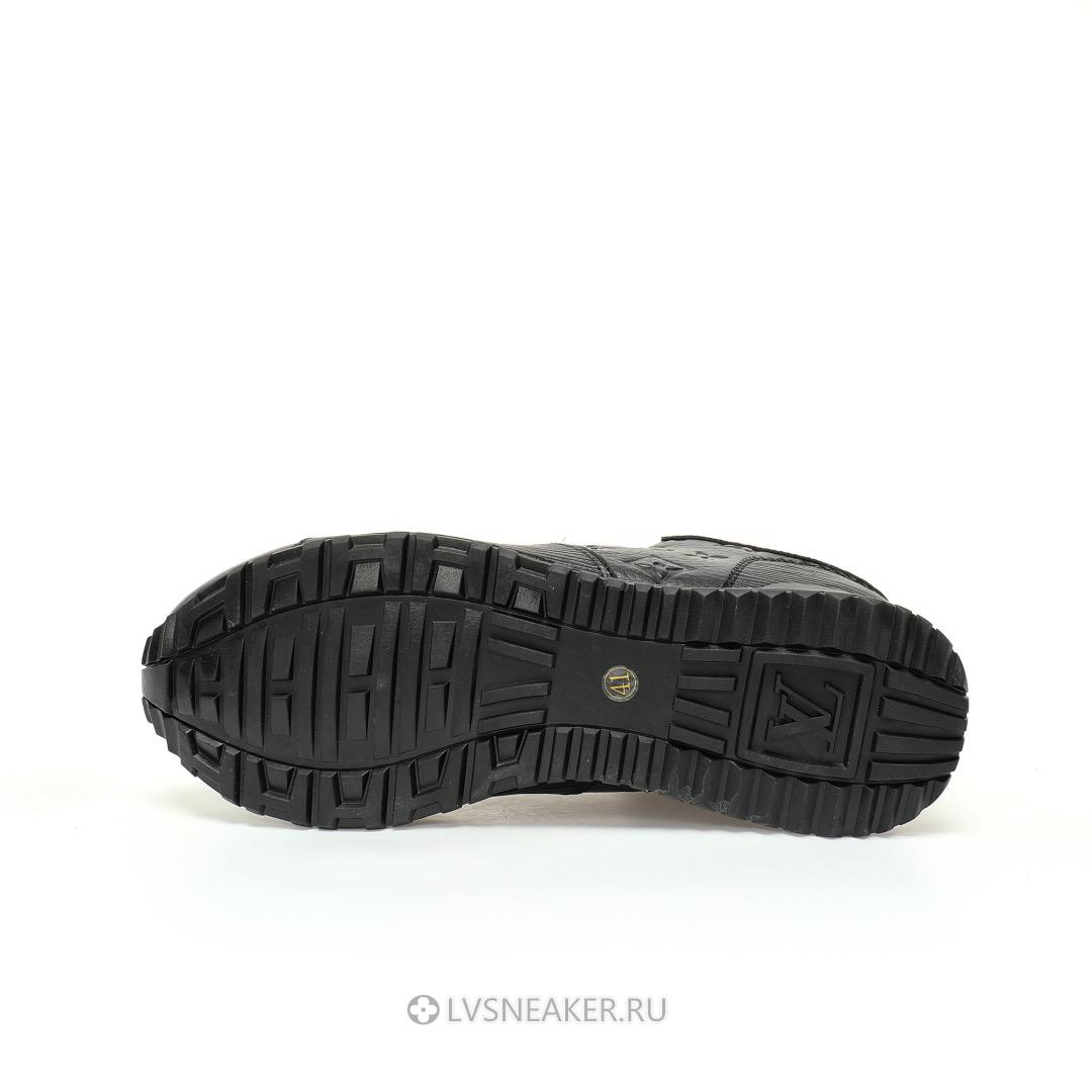 Louis Vuitton LV Run Away "Monogram Embossed Black" 1A9ZKQ Sneakers
